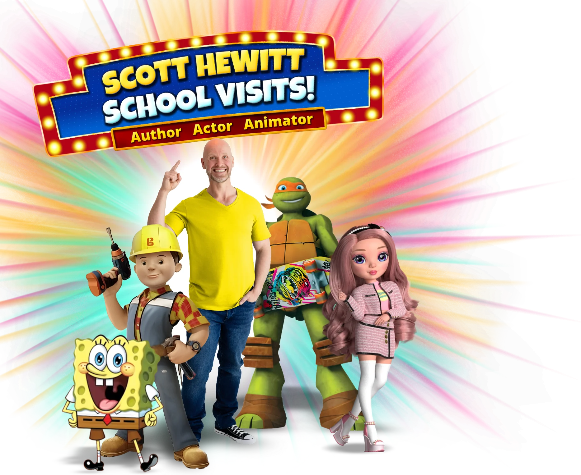 Scott Hewitt, Adelaide children's author and school presenter